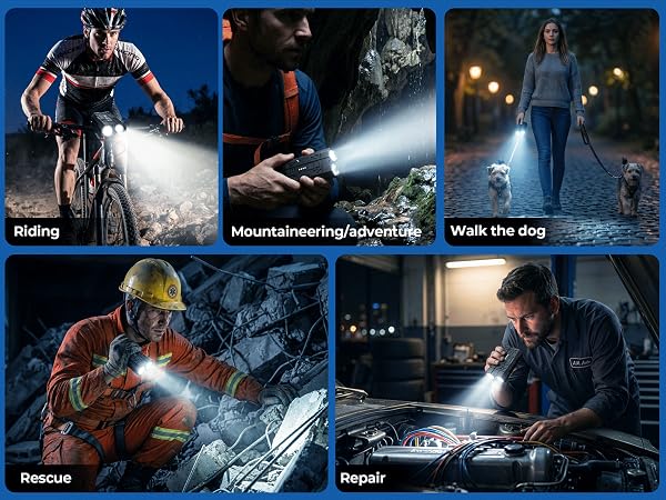 rechargeable flashlights