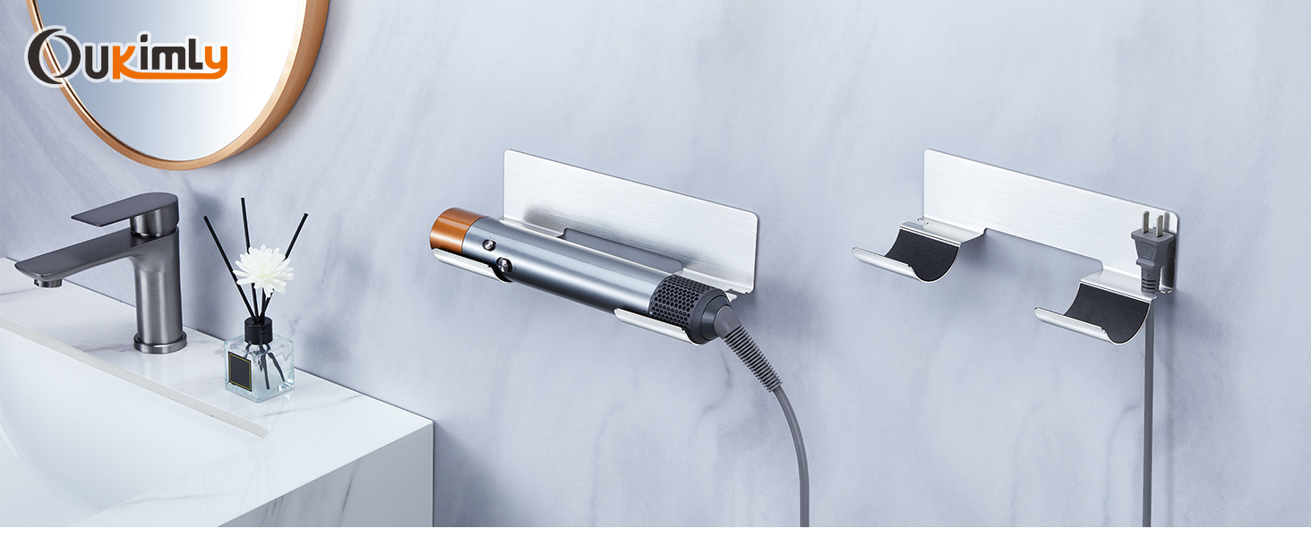 Hair Tool Organizer Wall Mount