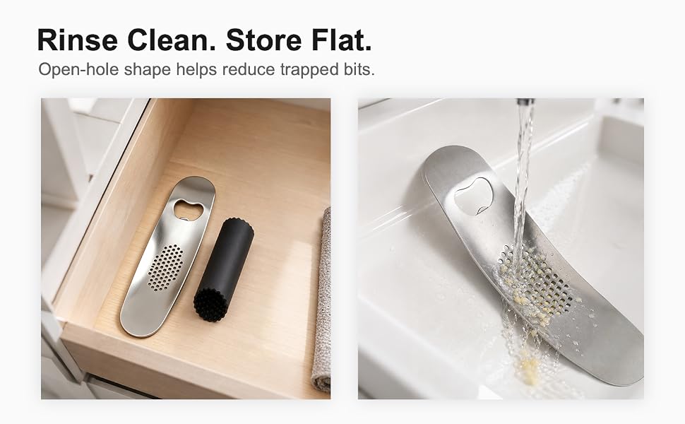 Garlic Press Rocker Stainless Steel
