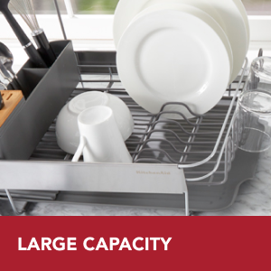 KitchenAid Full Size Stainless Steel Dish-Drying Rack