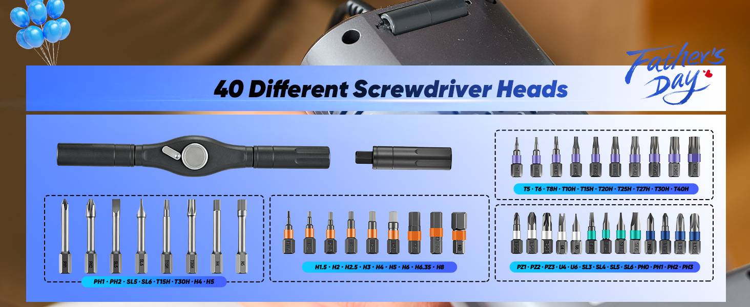 42-in-1 Magnetic Screwdriver Set