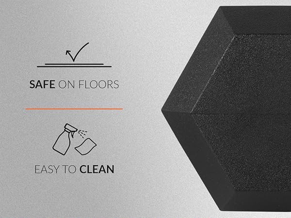 Gym Dumbbells Barbell Rubber Coated Dumbbell Pairs and Sets Weightlifting Equipment Pesas de Peso