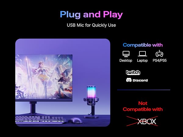 PC gaming microphone 