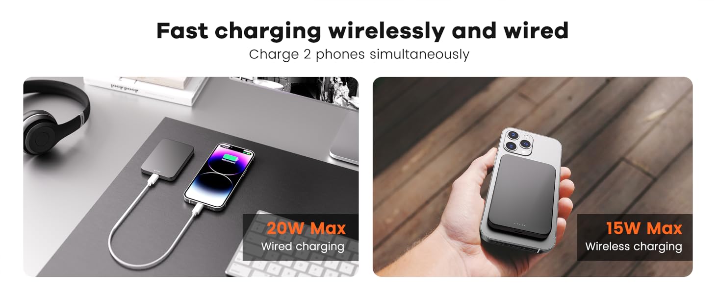 Magnetic Wireless Portable Charger