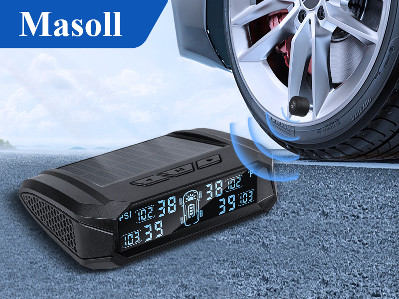 Masoll M14 TPMS transmits signals wirelessly