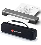 Phomemo Inkless Portable Printer for Travel - [Upgrade] Wireless Thermal Printer Compatible with ...