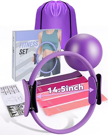 Pilates Ring and Ball Set