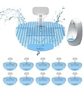 TheMadFox Urinal Screen Deodorizer 10 Pack,Basketball Pitch Urinal Cakes with Long-Lasting Fragra...