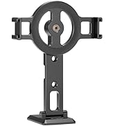 FANAUE Cell Phone Tripod Mount, Magnetic Aluminum Smartphone Stand Adapter with Cold Shoe Arca Sw...