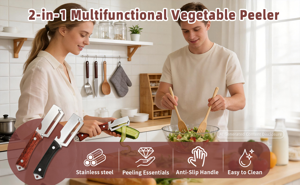 Multifunctional Vegetable Peeler