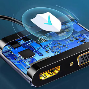 usb c to hdmi vga adapter