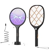 YISSVIC Electric Fly Swatter 2 Pack 1500MAH 500MAH
