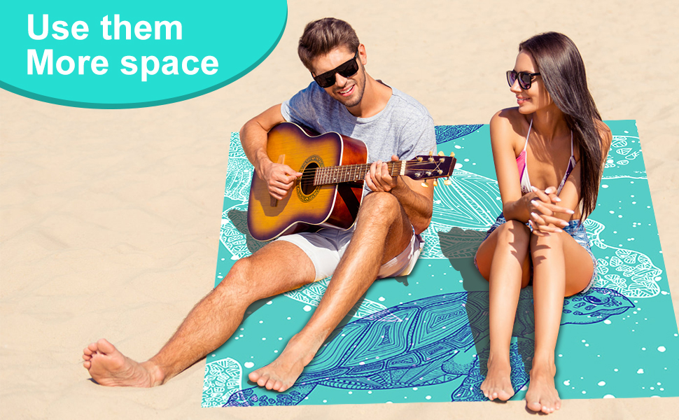 large beach blanket