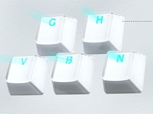 Shine Through PBT Keycaps, Custom Keycaps 60 75 100 Percent OEM Profile