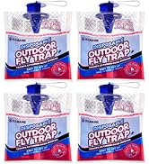 4 outdoor fly traps fly bags outdoor disposable. Keep flies away from patio fly killer outdoor