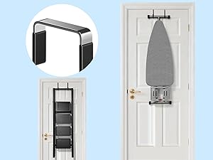 over door hook hang ladder ironing board