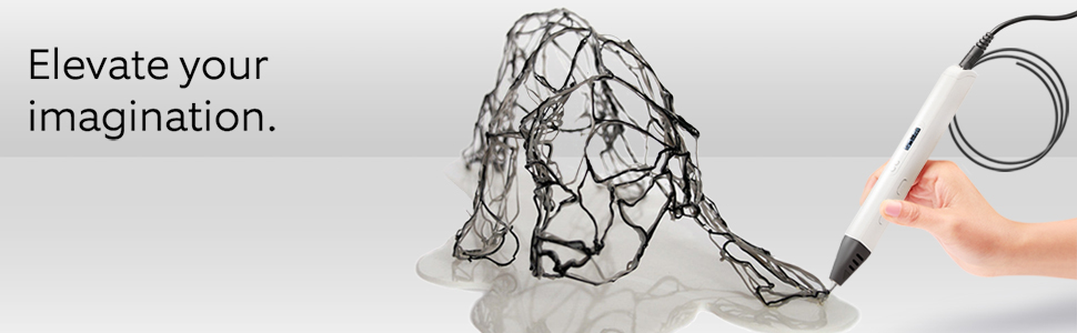 3d pen printing dog sculpture