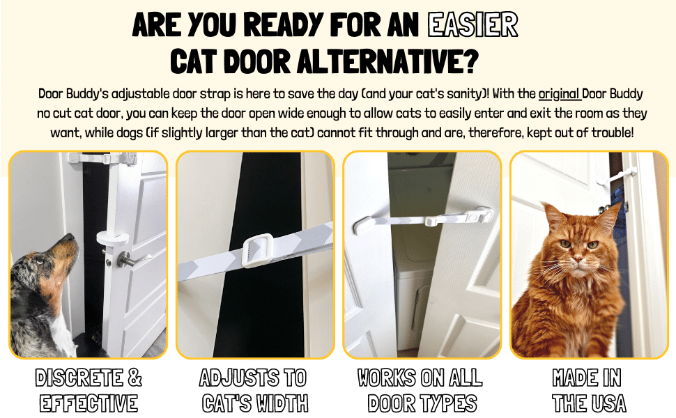 Door Buddy - Cat door stop
