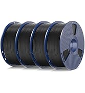 SUNLU 4kg TPU 3D Printer Filament Bundle, Flexible High Speed 95A TPU Filament 1.75mm ±0.03mm, In...
