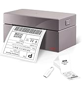 ORGBRO USB Thermal Shipping Label Printer, 4x6 Label Printer for Small Business, High Speed Label...