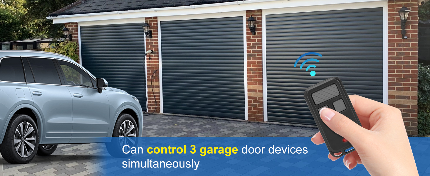 890Max Garage Door Opener Remote