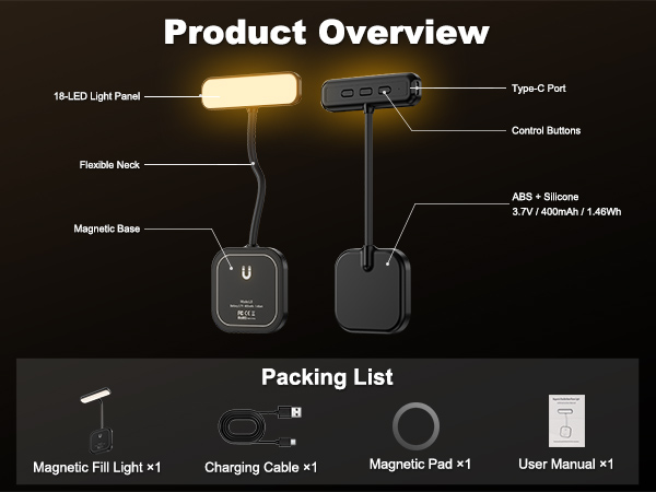 portable selfie light