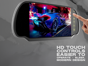 7 Inch TFT LCD Car Rearview Mirror Monitor