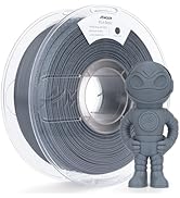 AMOLEN 3D Printer Filament PLA, Ture High Speed 600mm/s 1.75mm PLA Filament Koala Grey PLA, 1KG/2...