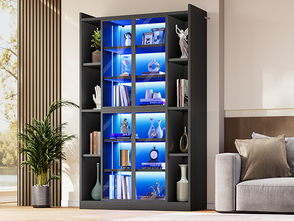 glass display cabinet