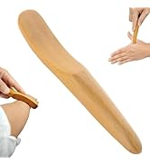 KINTEGOOD 2 in 1 Natural Wood Acupressure Pen, Traditional Gua Sha Tools for Deep Tissue Therapy,...