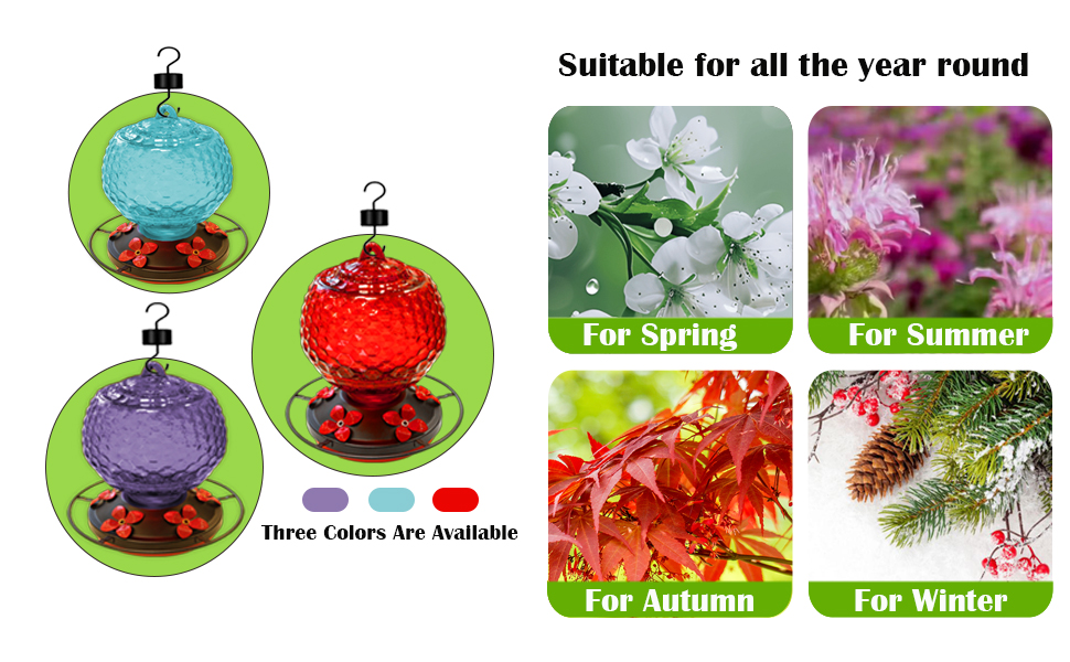 humming bird feeder for outdoor