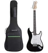 Muscab 39 Inch Electric Guitar Bag 7mm Padding Waterproof Electric Guitar Case, Electric Guitar G...