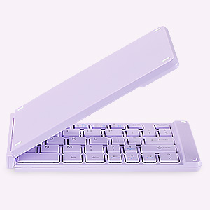 Foldable Mini Rechargeable Bluetooth Keyboard and Mouse Combo,
