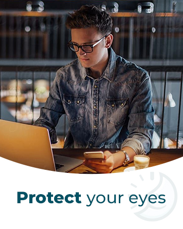 With so much blue light emitted by our devices, it's hard to avoid it. But fear not, thes