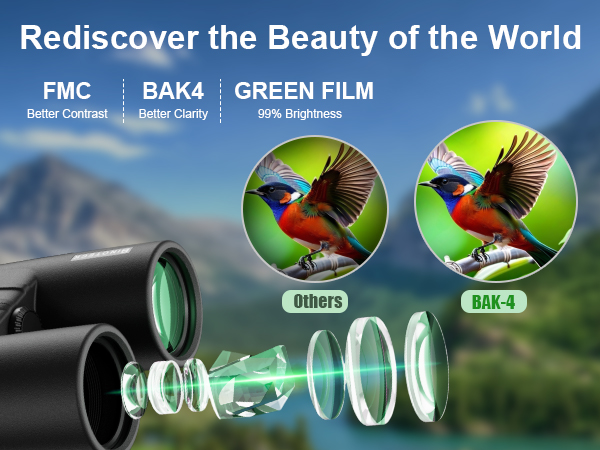 BAK-4 Prism and FMC Lens