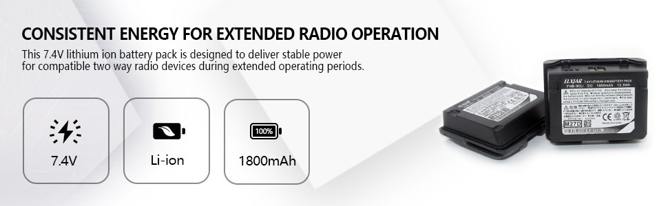 Consistent Energy For Extended Radio Operation
