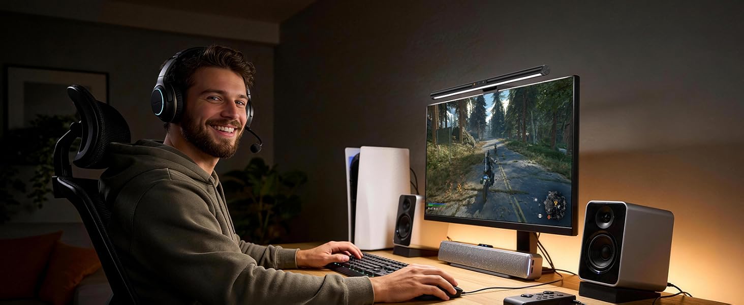 LYMAX monitor light M6 perfect for gaming