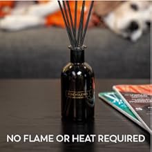 diffuser sticks, oil reed diffuser, difusor de varillas, bathroom aroma, black reed diffuser set