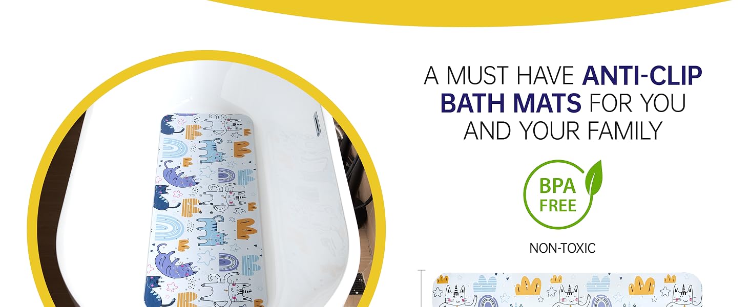 shower safety bath mat tub bath plastic extra large suction cup soft resistant