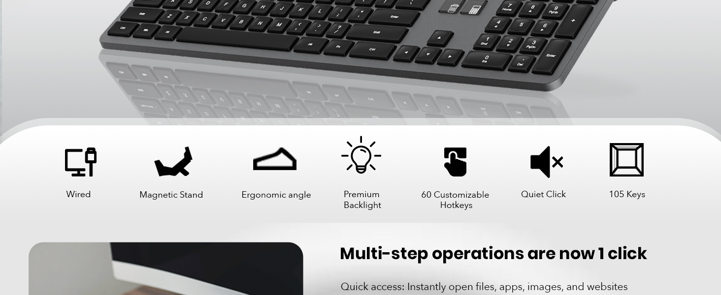 wired keyboard
