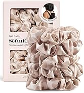 Kitsch Satin Hair Scrunchies for Women, Softer Than Silk Scrunchies for Hair, Satin Scrunchies fo...