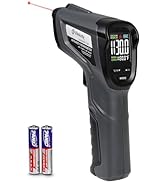 Etekcity Infrared Thermometer Temperature Gun -58°F ~ 1130°F, Digital Laser IR Temp Gun for Cooki...