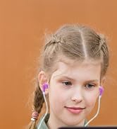 Ladont 50 Pack Bulk Kids Earbuds for Classroom, Student Wired Headphones in Ear Earbuds for Schoo...