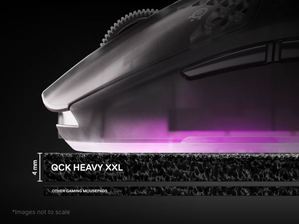 Plush and Supportive QcK Mousepad 