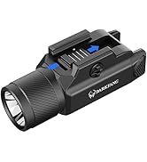 DARKFANG Tactical Flashlight 1500 Lumen for Shotgun/Pistol Light with Momentary/Strobe Function f...