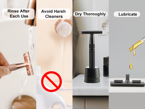 safety razor single blade razor double edge razor reusable metal 1 one blade razor