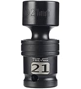 1/2" Universal Joint Socket.1/2-Inch Drive Shallow Impact Universal Joint Swivel Socket.Chrome Mo...