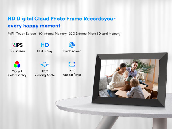 digital frames for photos and videos