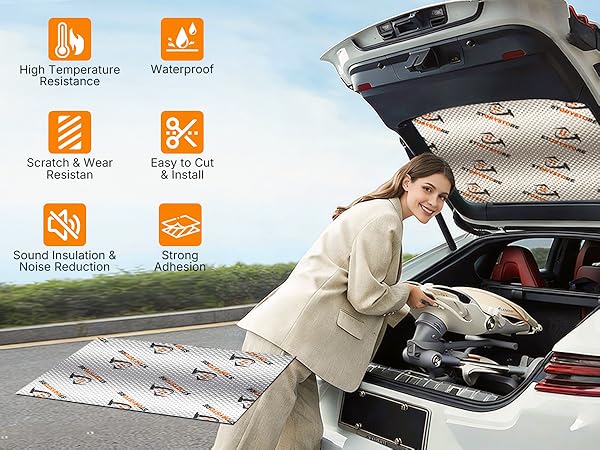 Sound Deading Material for Cars