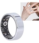 Zopsc Smart Rings with Charging Case, Fitness Trackers for Women &amp; Men with Calories Montoring, S...